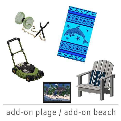 add-on plage / add-on beach