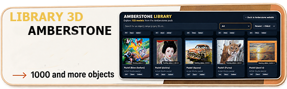 Amberstone 3D Library